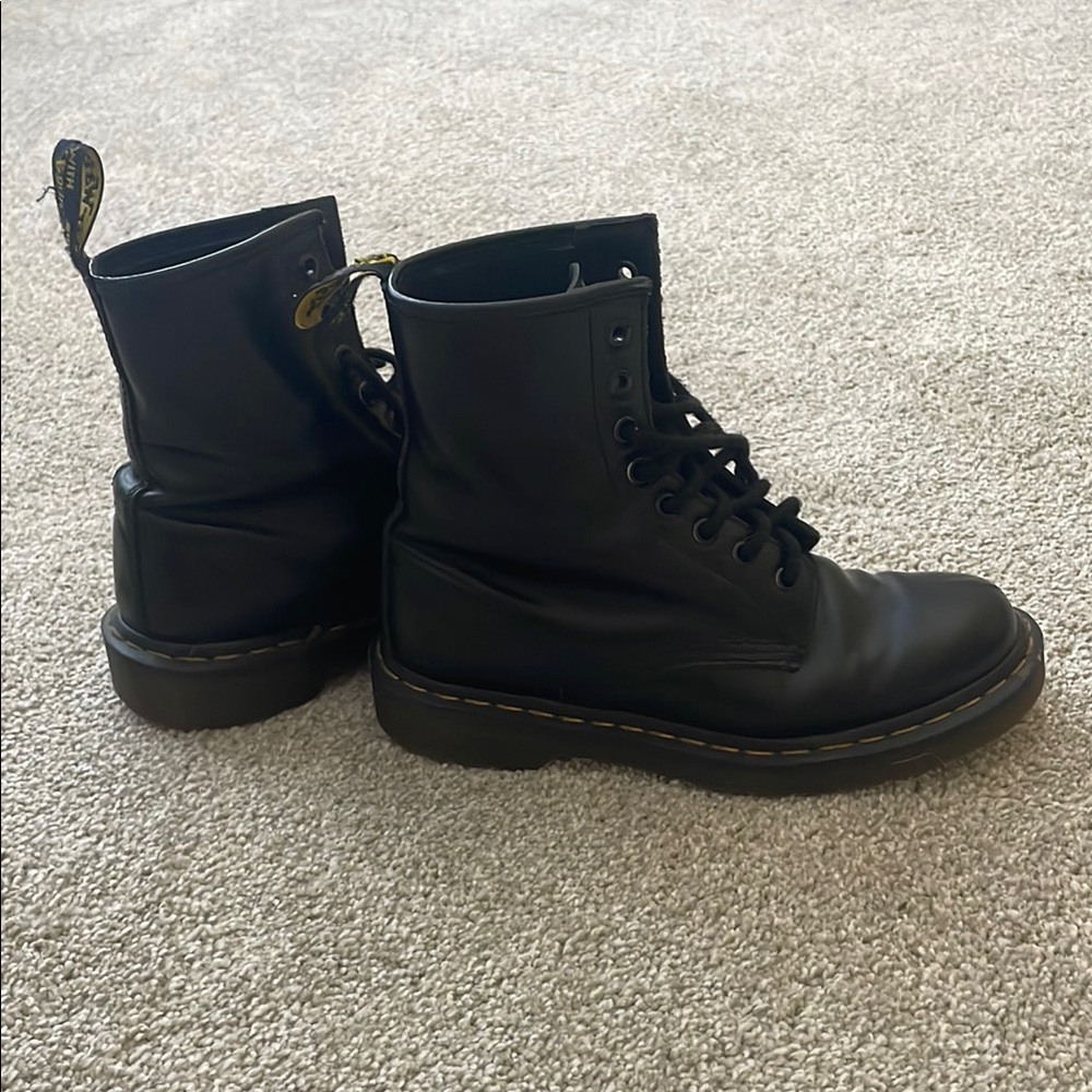 Dr. Martens Black Lace Up Boots